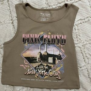 Pink Floyd crop top